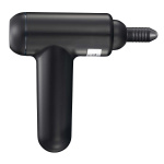 MELISSA Rechargeable massage gun with LED 4 heads Black MELISSA Rechargeable massage gun with LED 4 heads Black