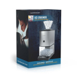 Gastronoma Ice Crusher | 80W | 1 kg/min | 3L Collector | Stainless Steel / Black