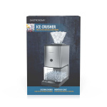 Gastronoma Ice Crusher | 80W | 1 kg/min | 3L Collector | Stainless Steel / Black