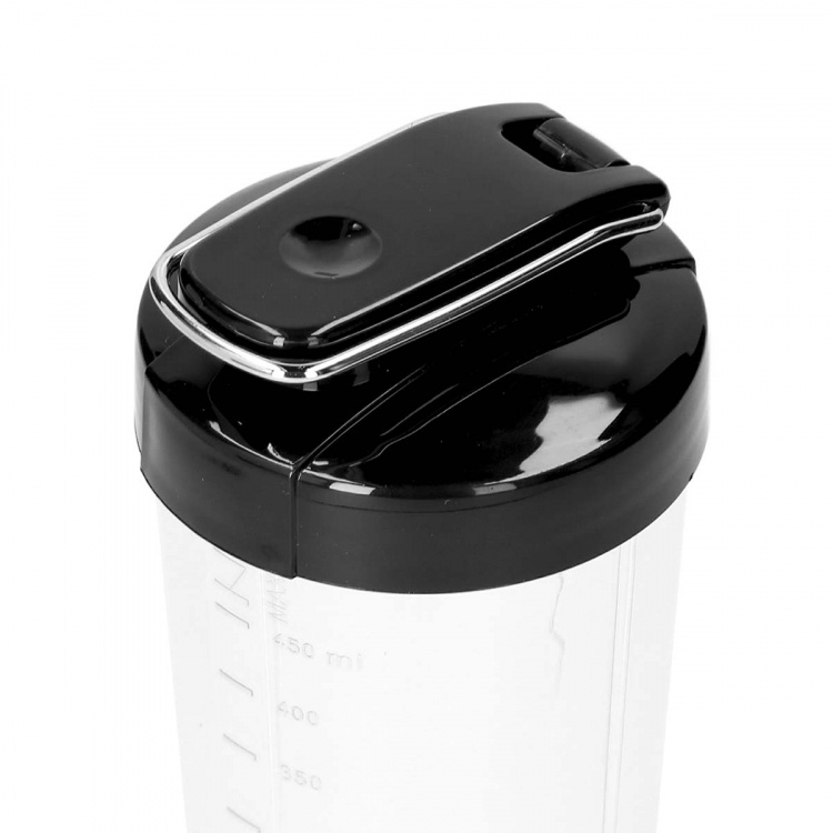 Trebs Smoothie-to-go pro drinking cup Comfortjuicer 450 ml for school, work or the gym - Black Trebs Smoothie-to-go pro drinking cup Comfortjuicer 450 ml for school, work or the gym - Black