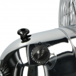 Trebs Table fan metal 12 inch Silver Trebs Table fan metal 12 inch Silver