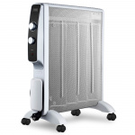 Trebs Mobile micathermic electric heater on wheels 2000W White