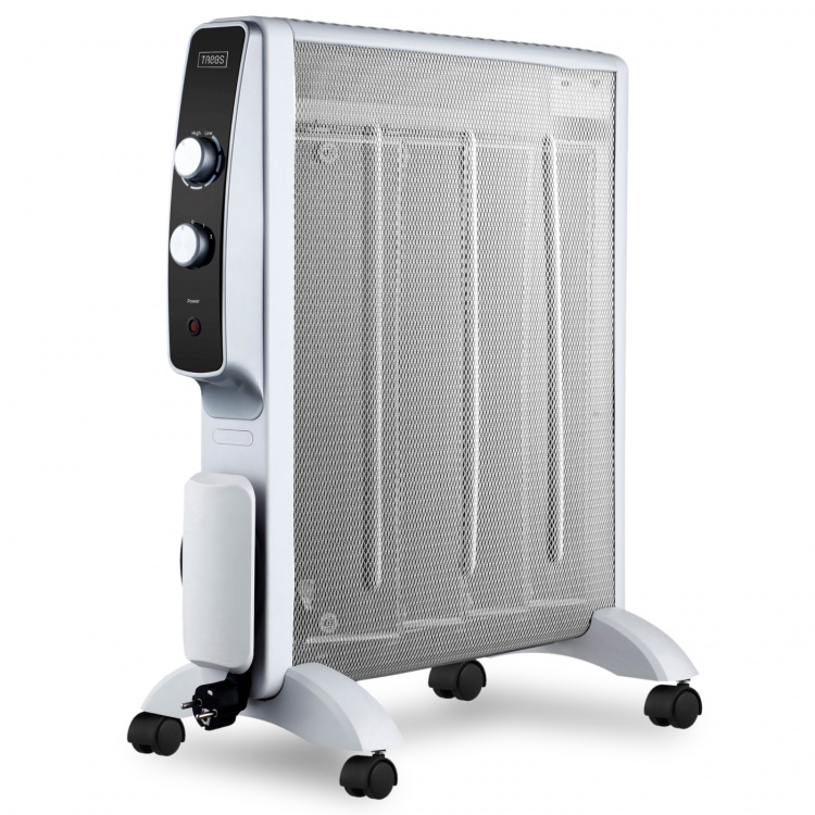 Trebs Mobile micathermic electric heater on wheels 2000W White