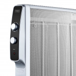 Trebs Mobile micathermic electric heater on wheels 2000W White