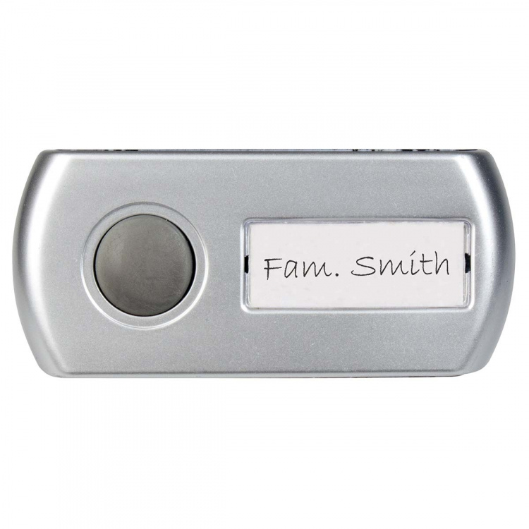 Alecto Wireless doorbell Black / Silver