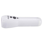 Alecto Rechargeable LED-flashlight White Alecto Rechargeable LED-flashlight White