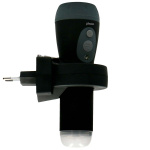 Alecto Rechargeable LED-flashlight Black Alecto Rechargeable LED-flashlight Black