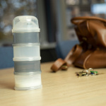 Alecto Milk powder formula dispenser White / Gray Alecto Milk powder formula dispenser White / Gray