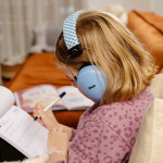 Alecto Earmuffs for babies and toddlers Blue