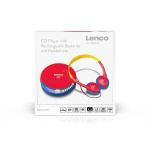 Lenco Kids CD player with rechargeable battery