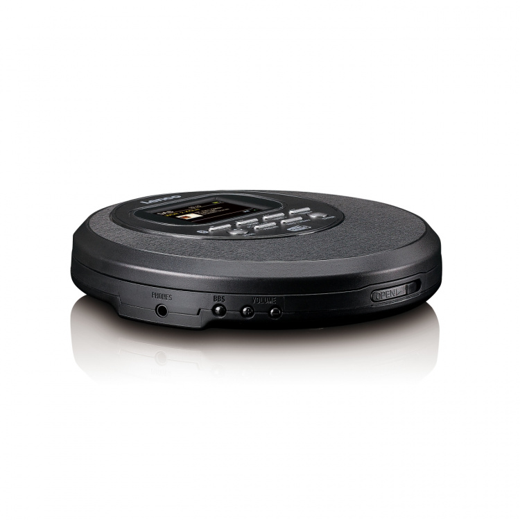Lenco Discman with DAB Bluetooth® and colord TFT Black Lenco Discman with DAB Bluetooth® and colord TFT Black