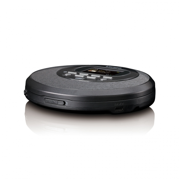 Lenco Discman with DAB Bluetooth® and colord TFT Black Lenco Discman with DAB Bluetooth® and colord TFT Black