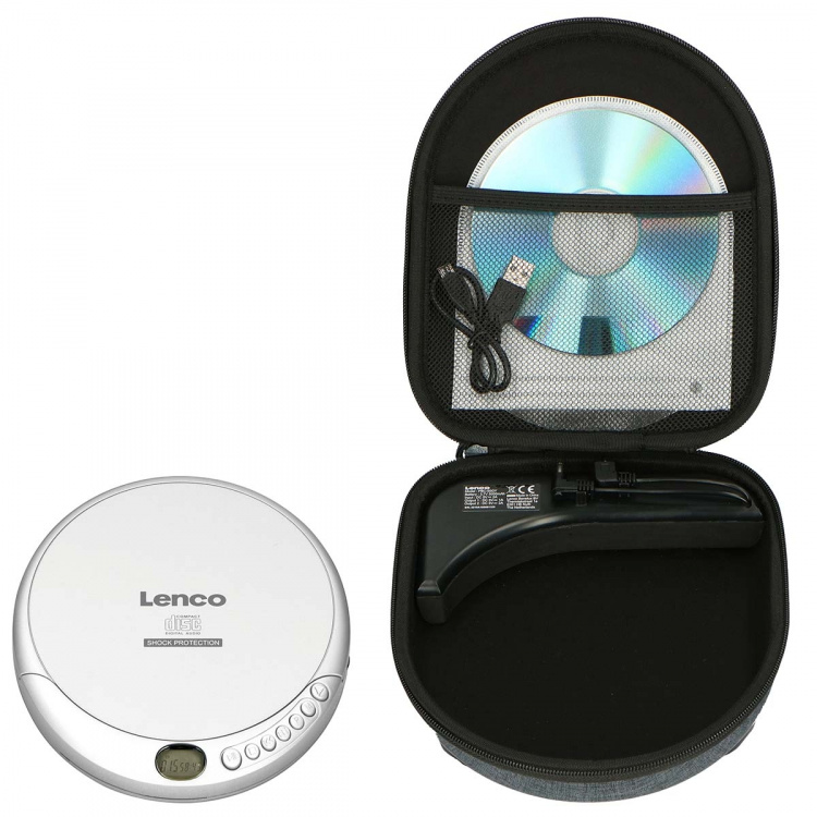 Lenco Discman with carrying case/powerbank (Sealen) Lenco Discman with carrying case/powerbank (Sealen)