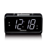 Lenco Clock radio with manual dimmer and night light Lenco Clock radio with manual dimmer and night light
