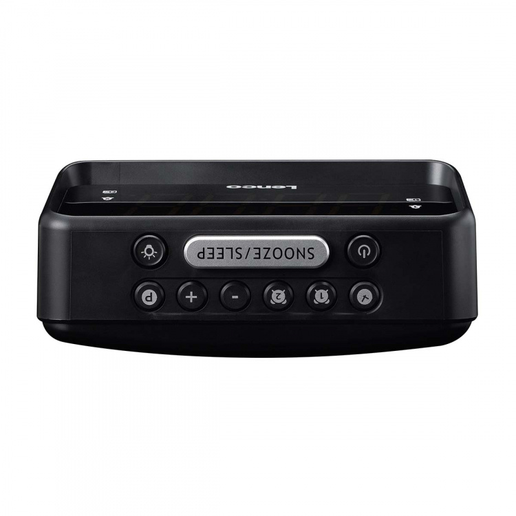 Lenco Clock radio with manual dimmer and night light Lenco Clock radio with manual dimmer and night light