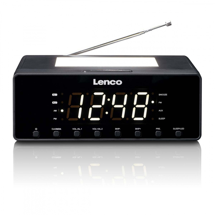 Lenco Clock radio with night light Lenco Clock radio with night light