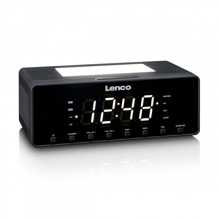 Lenco Clock radio with night light Lenco Clock radio with night light