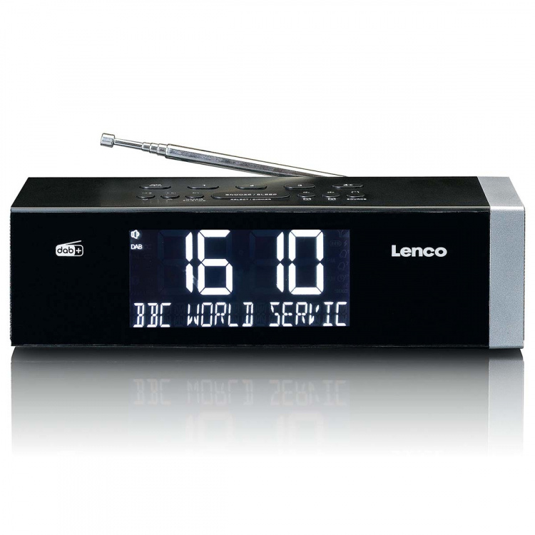 Lenco DAB+ FM clock radio with Bluetooth Lenco DAB+ FM clock radio with Bluetooth