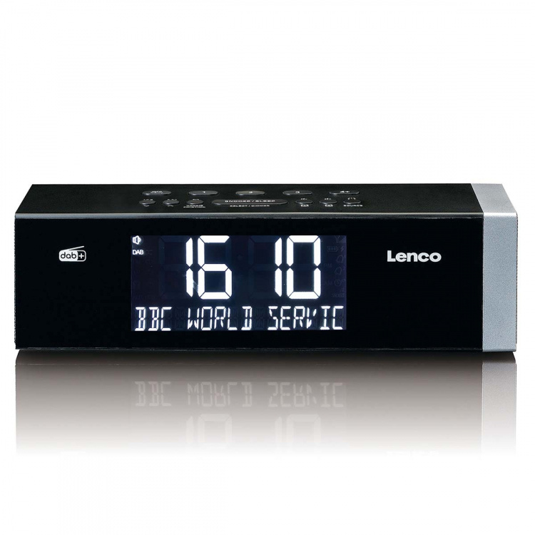 Lenco DAB+ FM clock radio with Bluetooth Lenco DAB+ FM clock radio with Bluetooth
