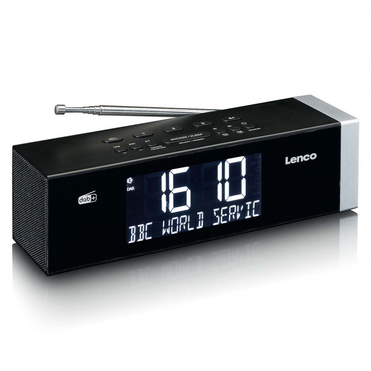 Lenco DAB+ FM clock radio with Bluetooth Lenco DAB+ FM clock radio with Bluetooth