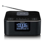 Lenco Stereo clock radio with DAB+ FM Bluetooth® wireless charge Lenco Stereo clock radio with DAB+ FM Bluetooth® wireless charge
