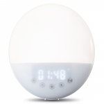 Lenco Intelligent radio alarm clock with wake-up light Multi colour Lenco Intelligent radio alarm clock with wake-up light Multi colour