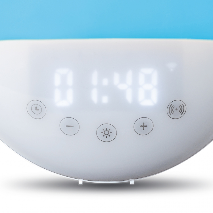 Lenco Intelligent radio alarm clock with wake-up light Multi colour Lenco Intelligent radio alarm clock with wake-up light Multi colour