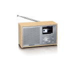 Lenco Mono DAB+ FM radio with Bluetooth® Wood Lenco Mono DAB+ FM radio with Bluetooth® Wood