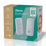 Alecto Modern Full Eco audio baby monitor with crystal-clear DECT sound quality and long standby time - White Alecto Modern Full Eco audio baby monitor with crystal-clear DECT sound quality and long standby time - White