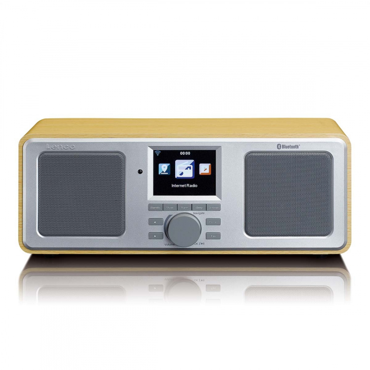 Lenco Internet radio WIFI FM Bluetooth® USB Wood Lenco Internet radio WIFI FM Bluetooth® USB Wood