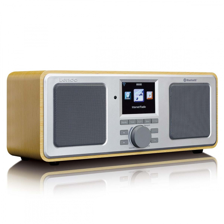 Lenco Internet radio WIFI FM Bluetooth® USB Wood Lenco Internet radio WIFI FM Bluetooth® USB Wood