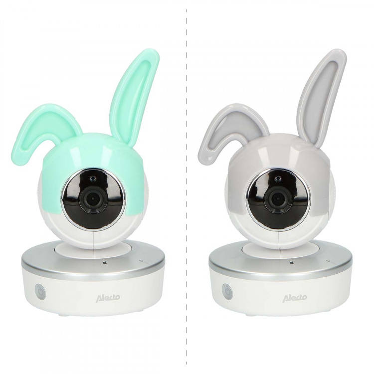 Alecto Bunny Ears Cover for DIVM-850 Gray and Green
