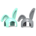 Alecto Bunny Ears Cover for DIVM-850 Gray and Green