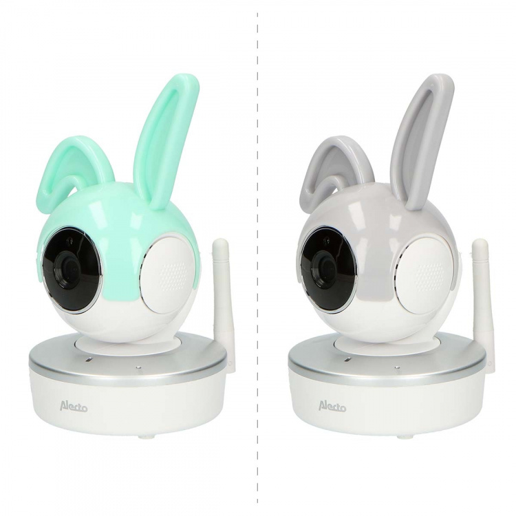Alecto Bunny Ears Cover for DIVM-850 Gray and Green