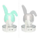 Alecto Bunny Ears Cover for DIVM-850 Gray and Green