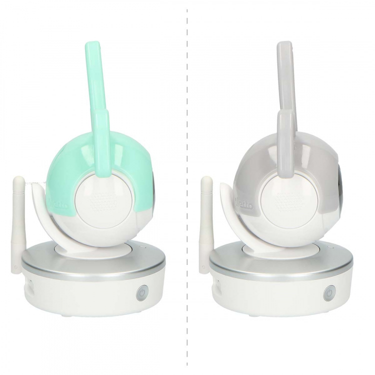 Alecto Bunny Ears Cover for DIVM-850 Gray and Green