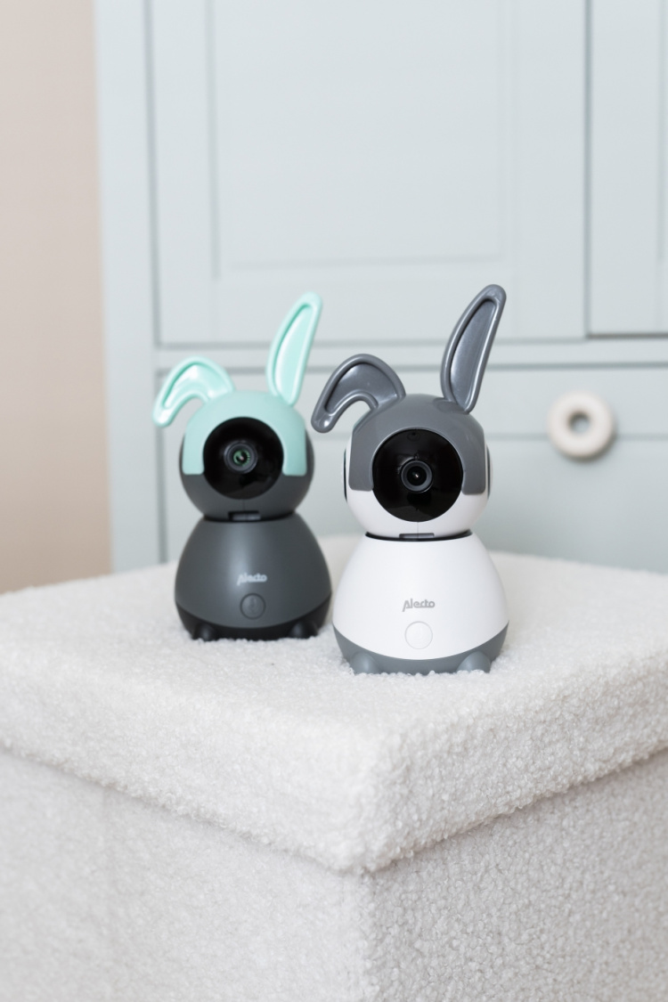 Alecto Bunny Ears Cover for DIVM-850 Gray and Green