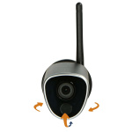 Alecto Outdoor Wi-Fi Camera Black