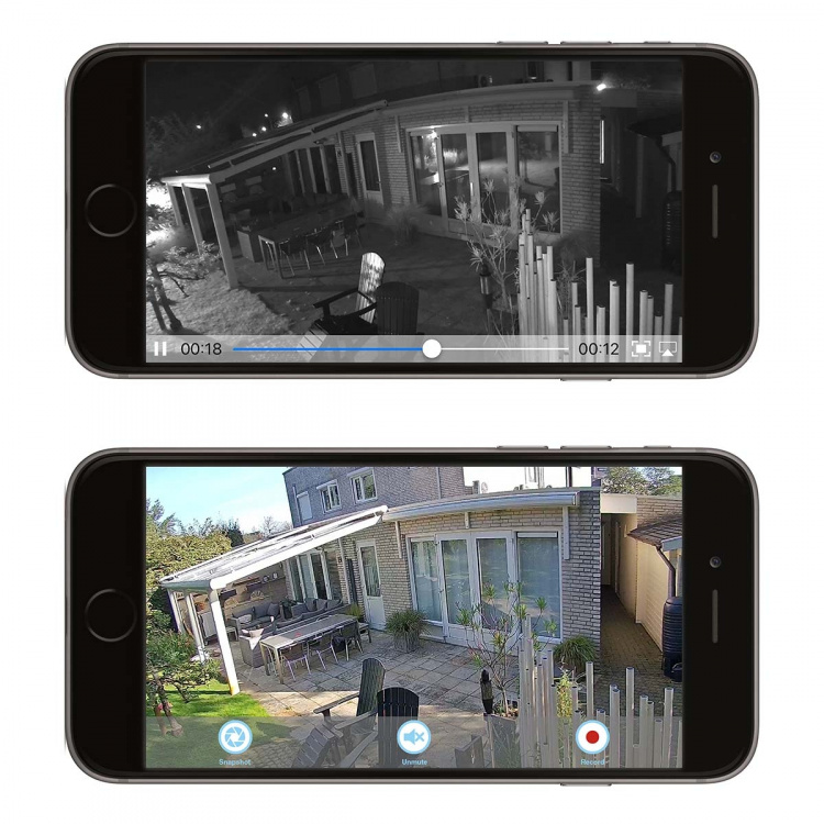 Alecto Outdoor Wi-Fi Camera Black