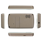 Alecto Video monitor 2,4 inch colour display White / Taupe