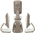 Alecto Video monitor 2,4 inch colour display White / Taupe