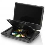 Lenco 9 inch portable DVD new design with bracket Black