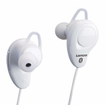 Lenco Wireless in-ear headset White Lenco Wireless in-ear headset White