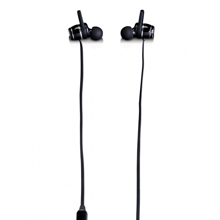 Lenco IPX4 BT magnetic earphones black