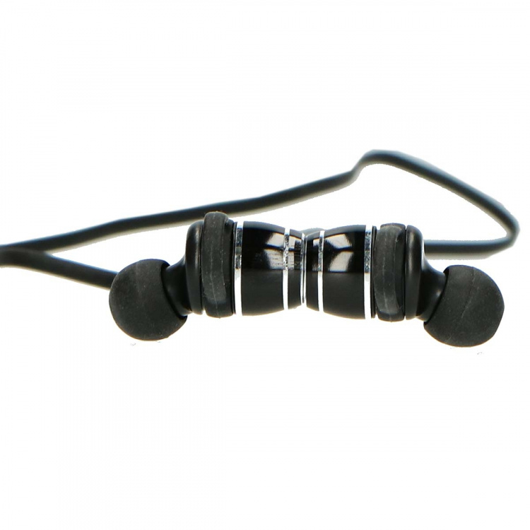 Lenco IPX4 BT magnetic earphones black