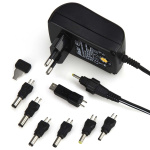 Alecto Universal eco power adaptor 1500 mA black Alecto Universal eco power adaptor 1500 mA black