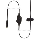 Fysic Headphone with volume control