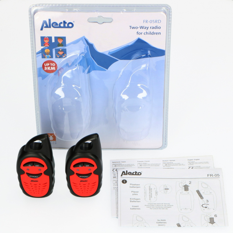 Alecto Set two-way radios for children - 3km range