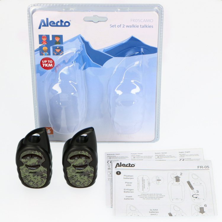 Alecto Set of two Two-Way radios for children - 3km range