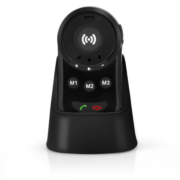 Fysic SOS panic button with GPS tracker for seniors Black Fysic SOS panic button with GPS tracker for seniors Black